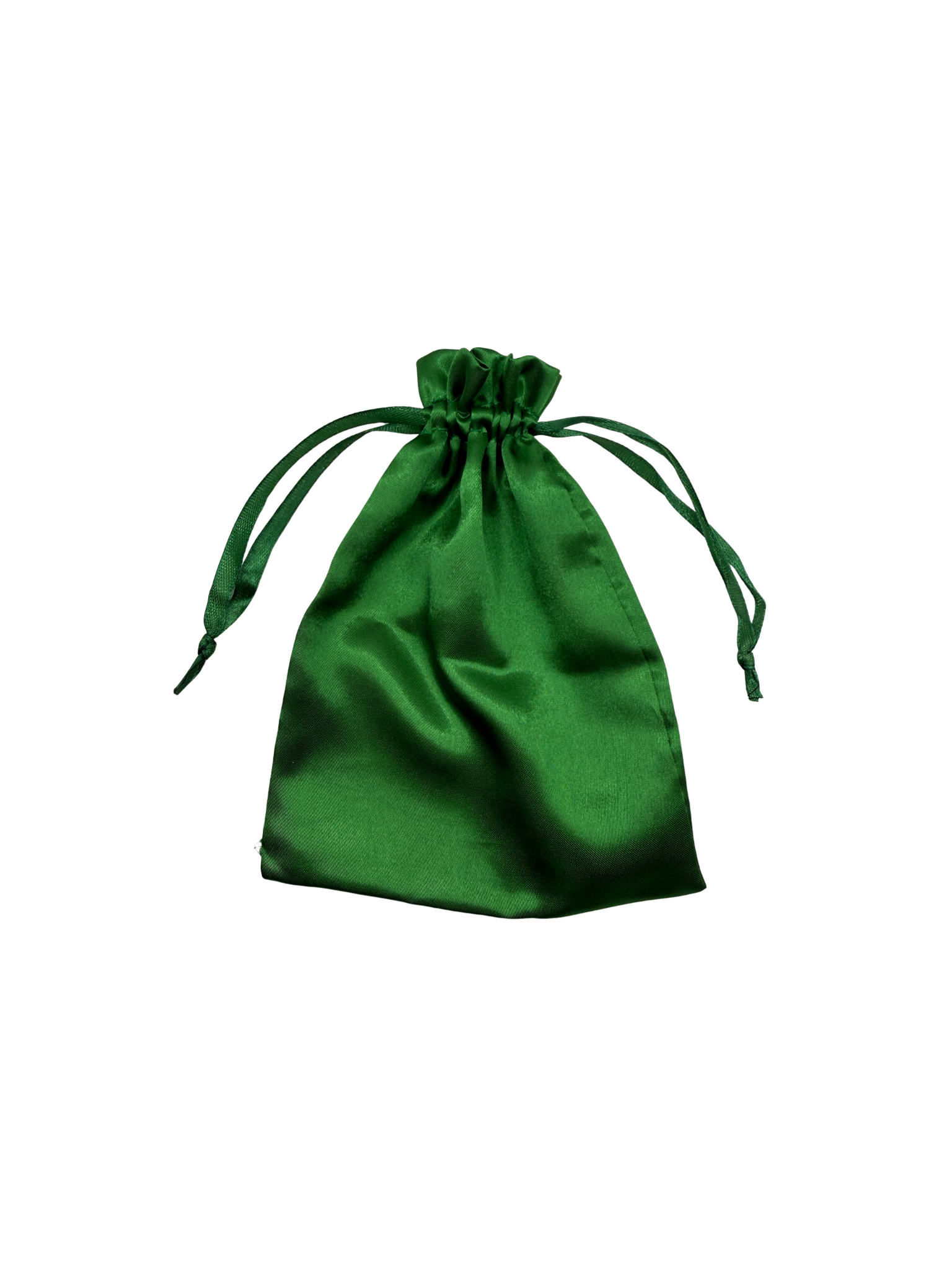 Green Satin Bag
