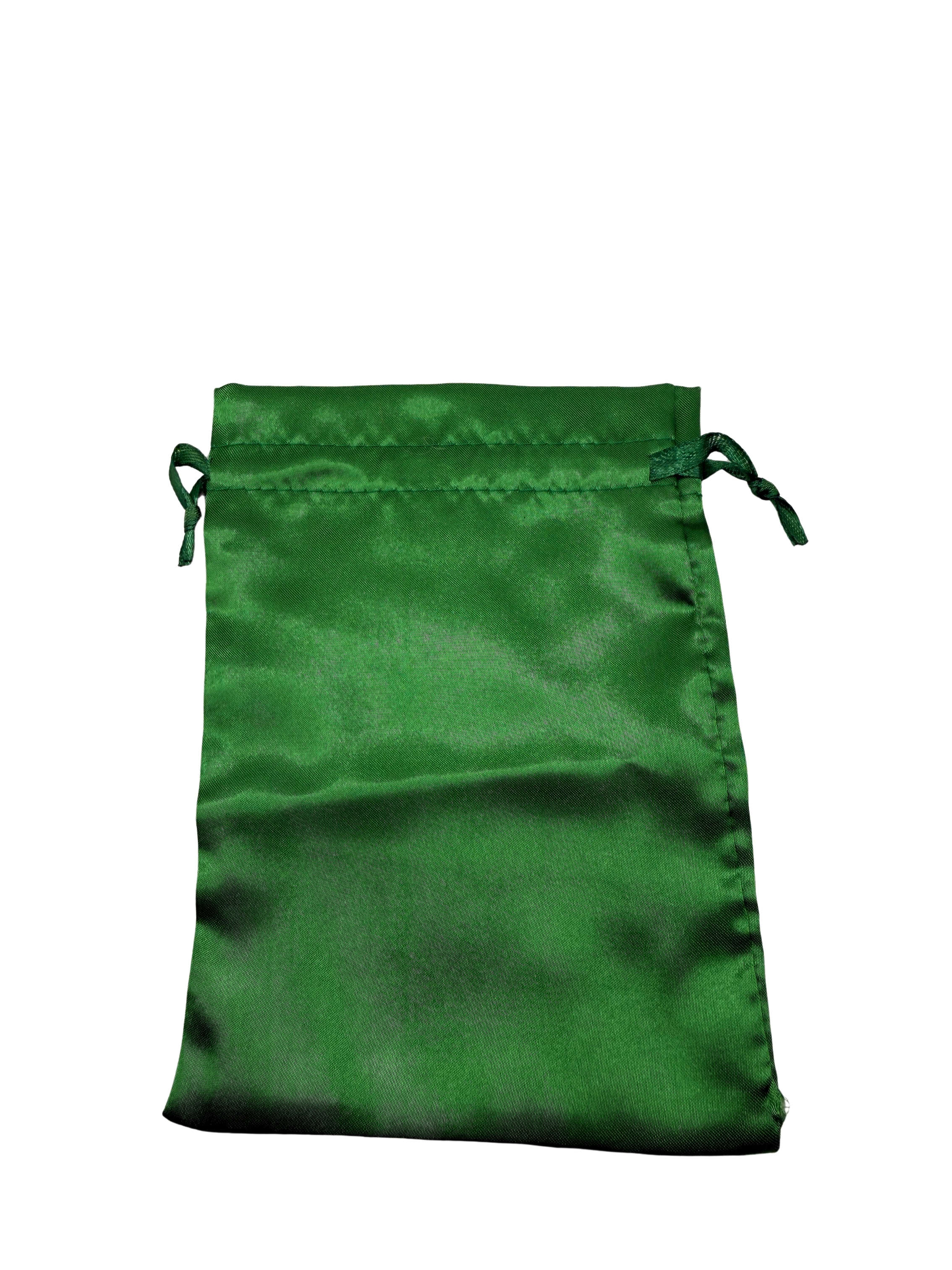Green Satin Bag