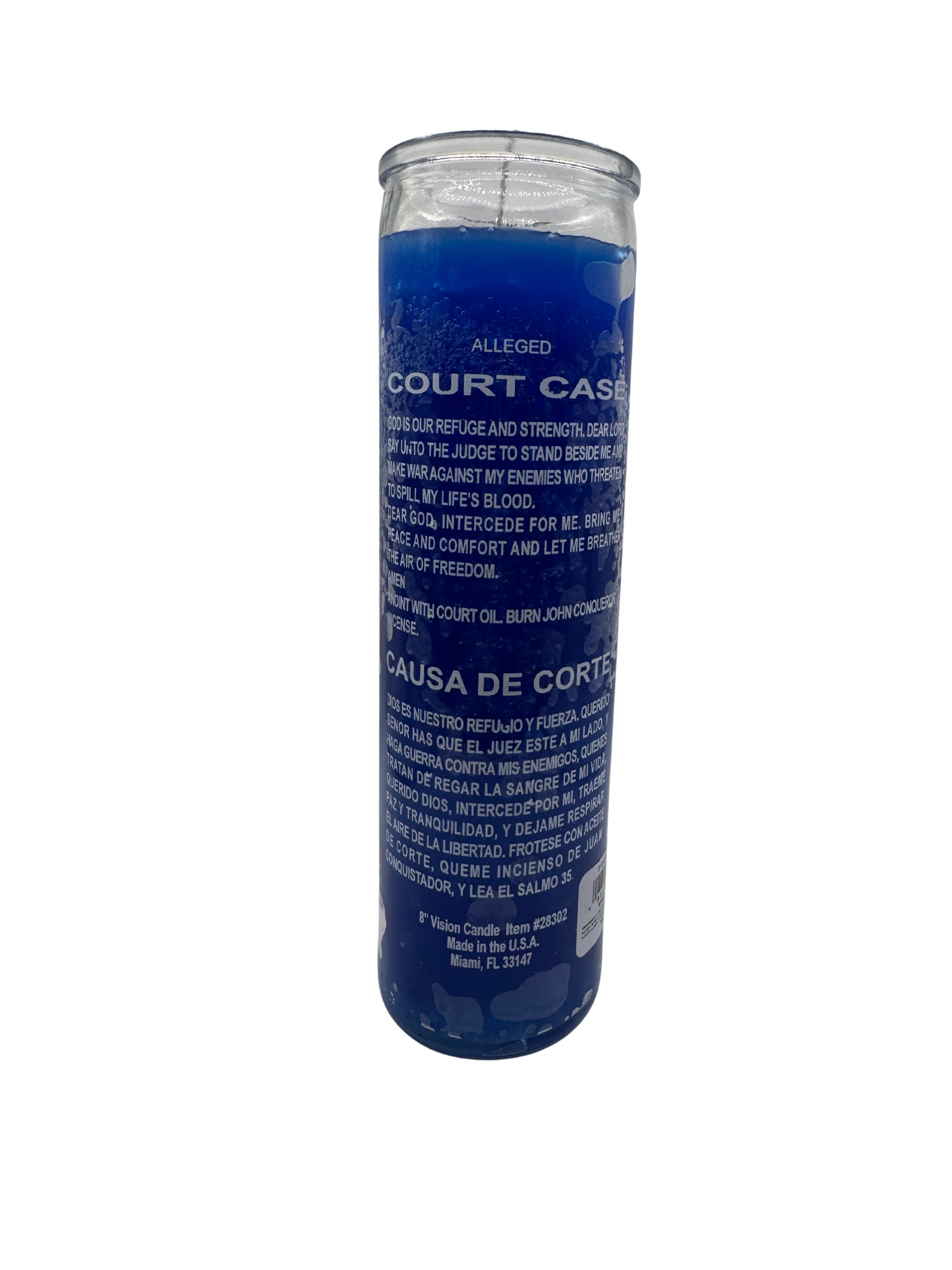 Court Case candle