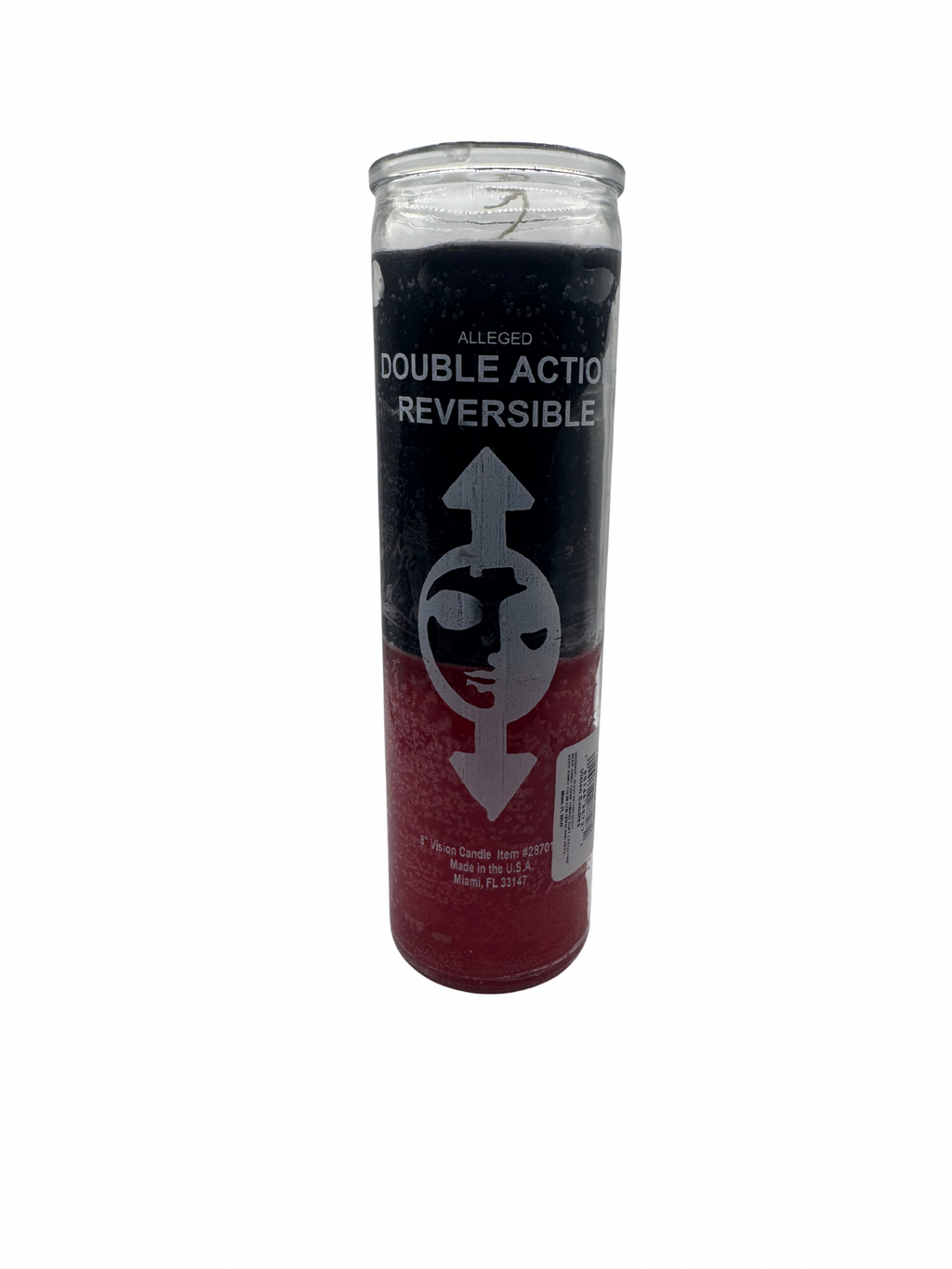 Double action reversible candle