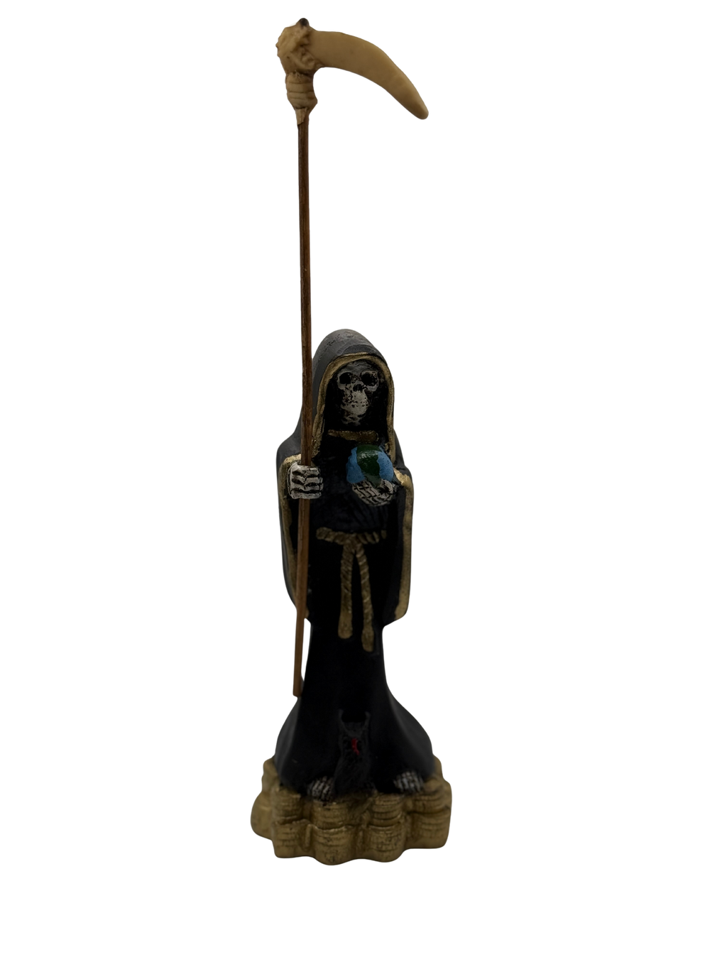 Santa Muerte 6inch (black)