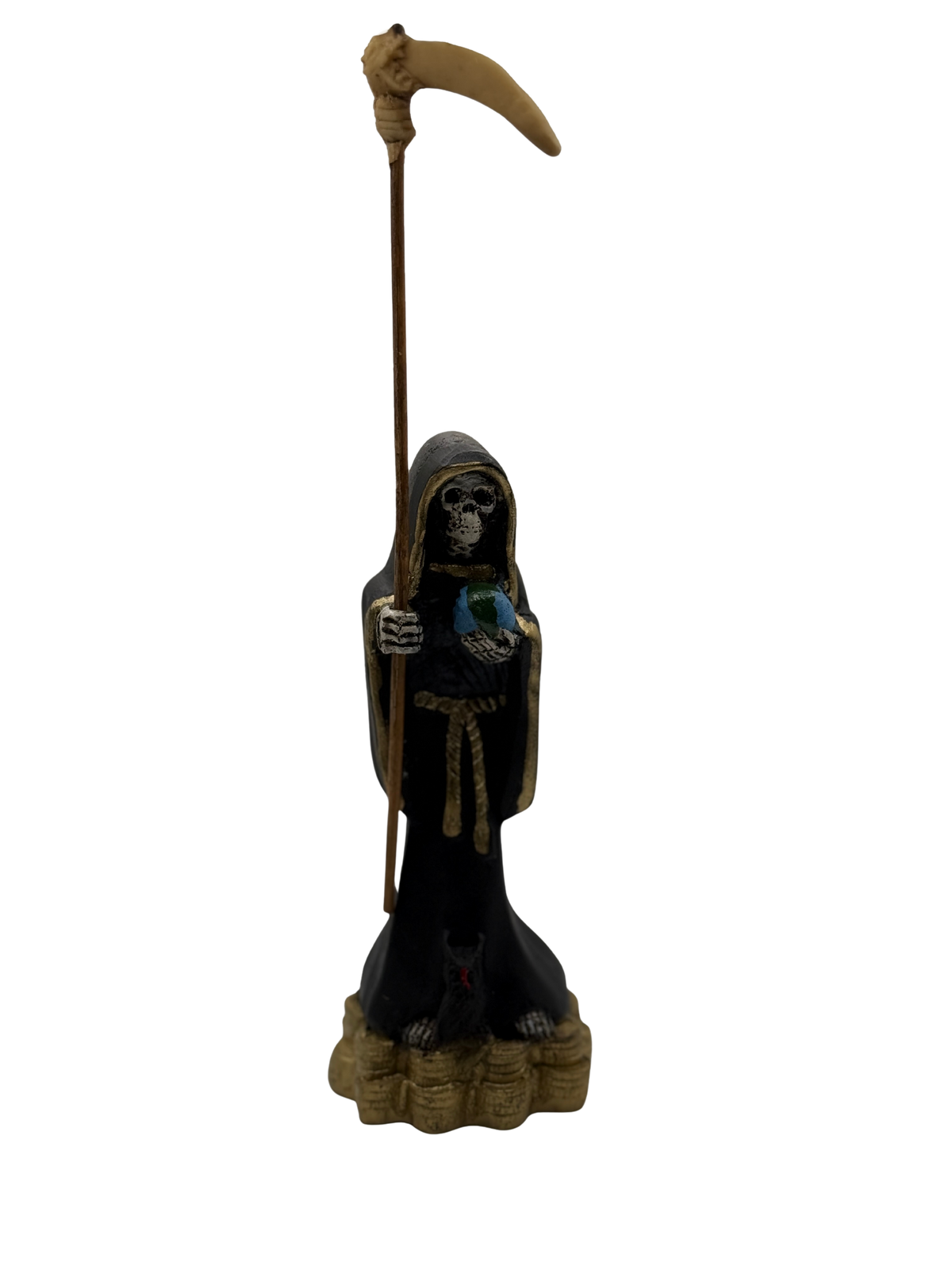 Santa Muerte 6inch (black)